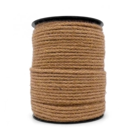 Jutové lano stáčené přírodní